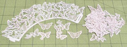 Judy Larson's No Rolling Mill- No Problem - , Metalwork, Stamping, Stamps, Design, Cut out and separate the butterflies